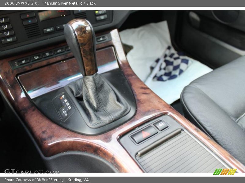 Titanium Silver Metallic / Black 2006 BMW X5 3.0i