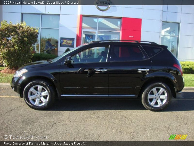 Super Black / Charcoal 2007 Nissan Murano SL AWD