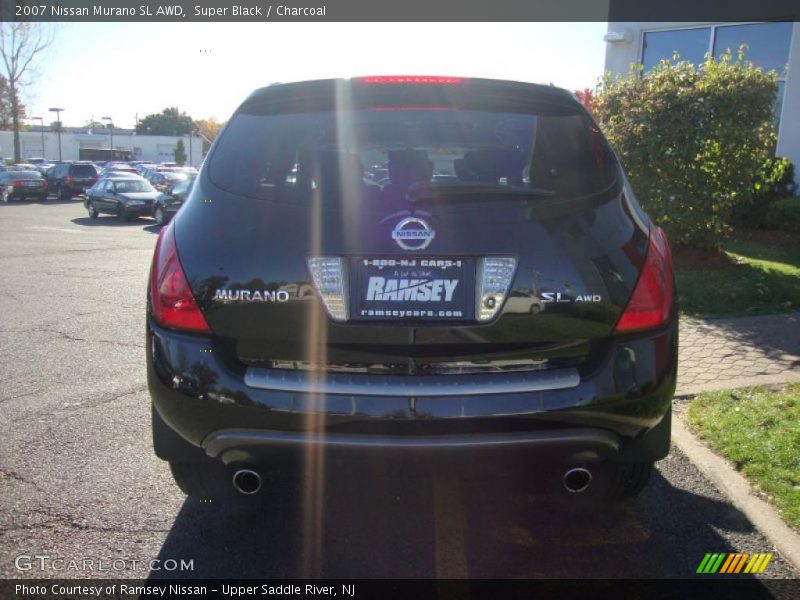 Super Black / Charcoal 2007 Nissan Murano SL AWD