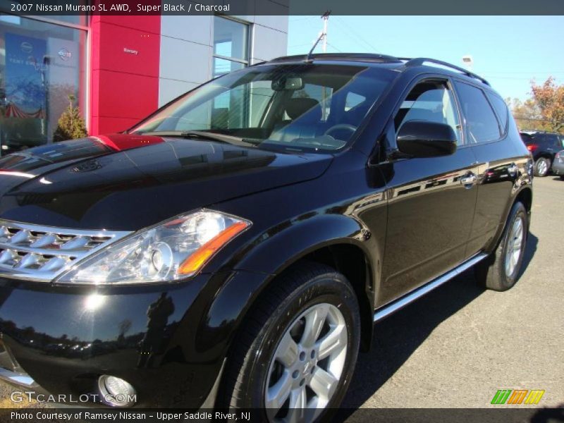 Super Black / Charcoal 2007 Nissan Murano SL AWD