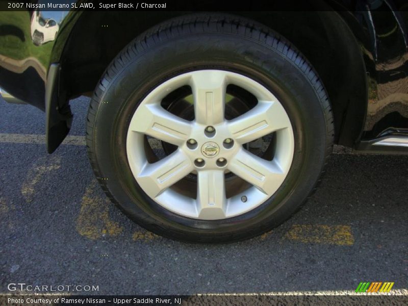 Super Black / Charcoal 2007 Nissan Murano SL AWD