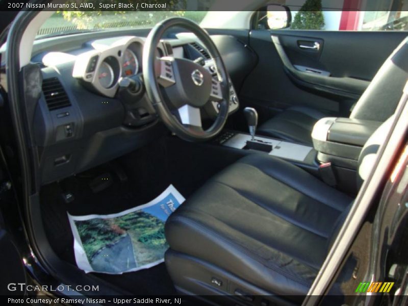 Super Black / Charcoal 2007 Nissan Murano SL AWD