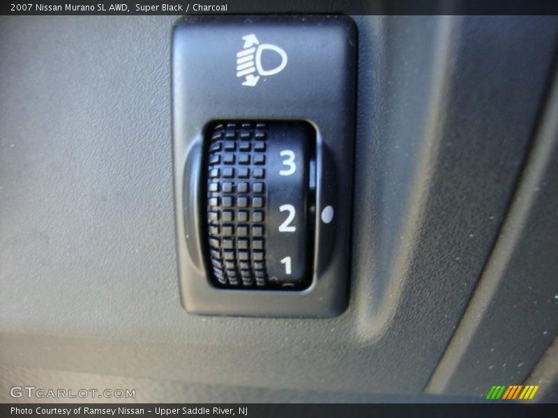 Super Black / Charcoal 2007 Nissan Murano SL AWD
