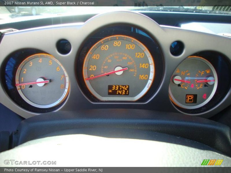 Super Black / Charcoal 2007 Nissan Murano SL AWD