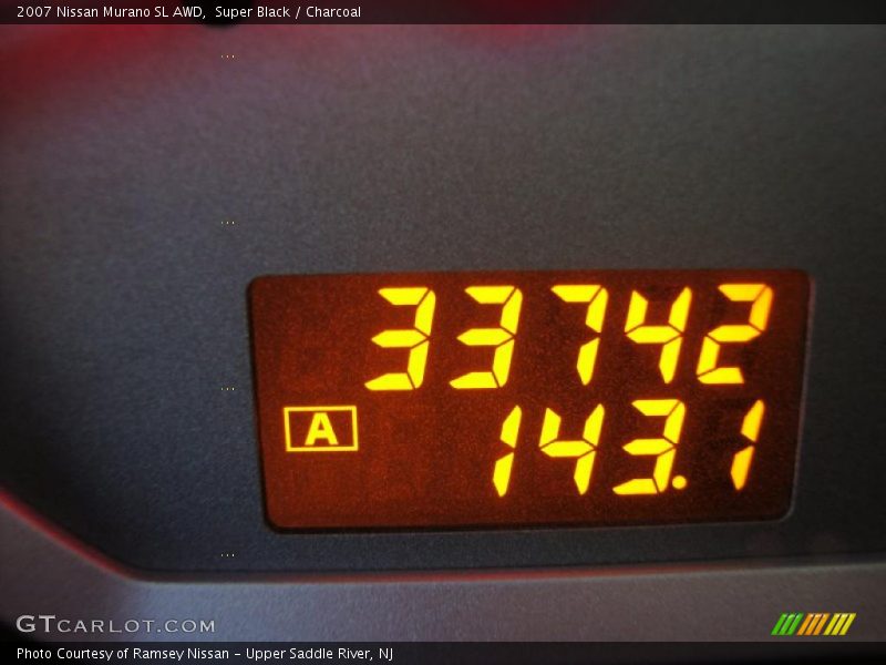 Super Black / Charcoal 2007 Nissan Murano SL AWD