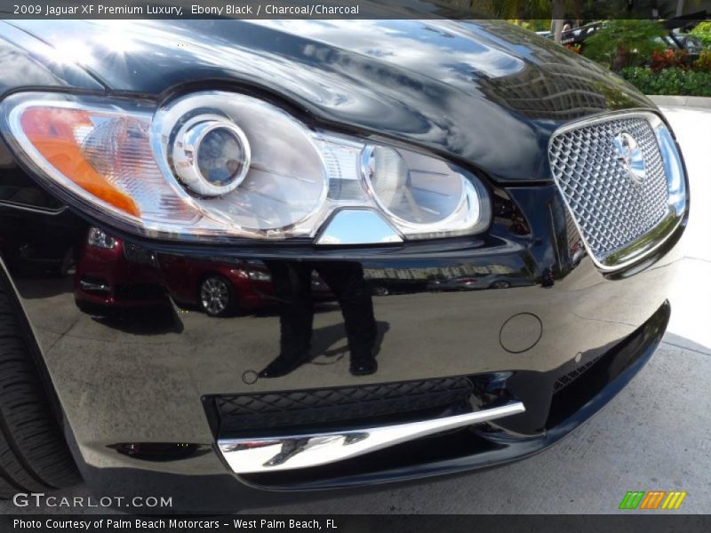 Ebony Black / Charcoal/Charcoal 2009 Jaguar XF Premium Luxury