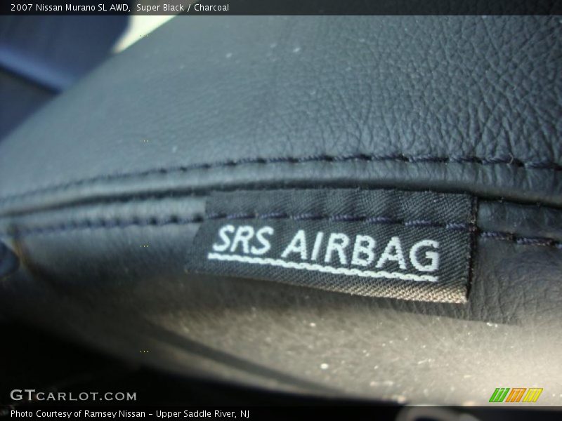 Super Black / Charcoal 2007 Nissan Murano SL AWD