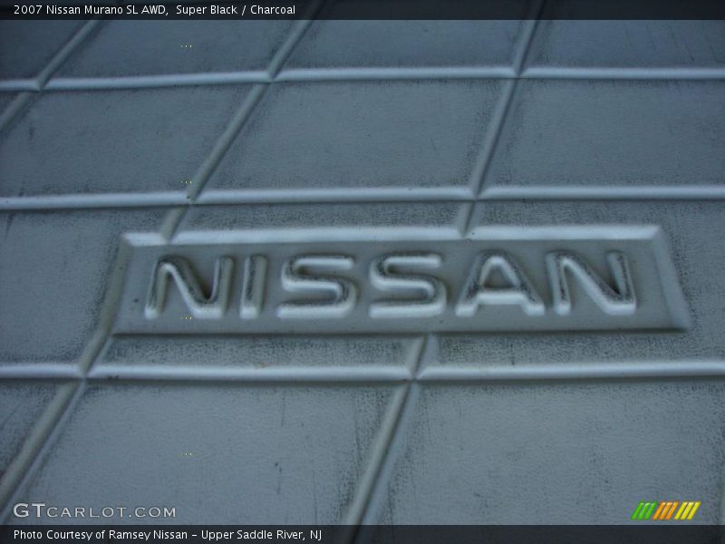 Super Black / Charcoal 2007 Nissan Murano SL AWD