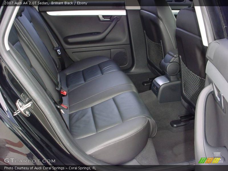 Brilliant Black / Ebony 2007 Audi A4 2.0T Sedan
