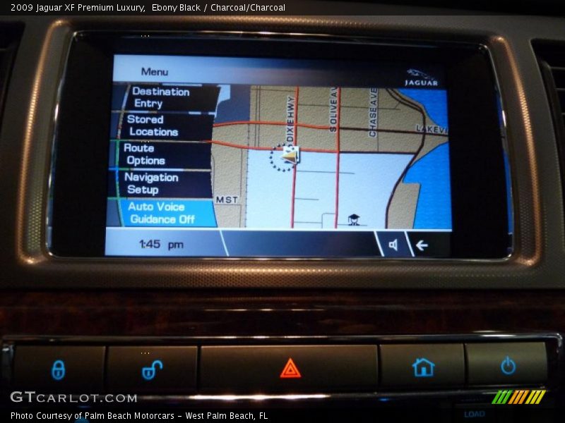 Navigation of 2009 XF Premium Luxury