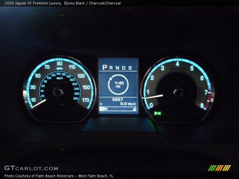  2009 XF Premium Luxury Premium Luxury Gauges