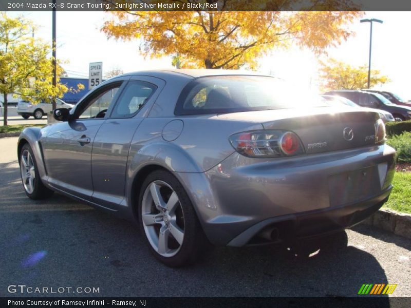 Sunlight Silver Metallic / Black/Red 2004 Mazda RX-8 Grand Touring