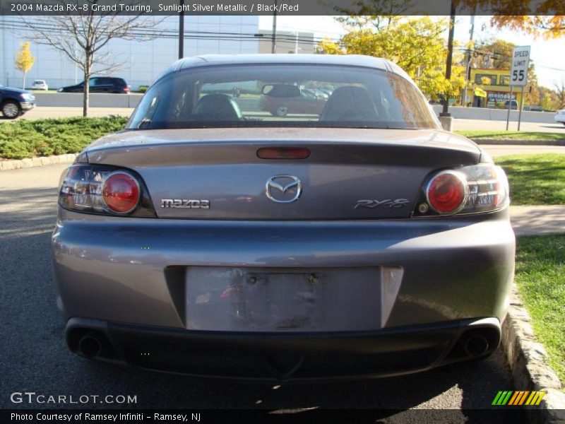 Sunlight Silver Metallic / Black/Red 2004 Mazda RX-8 Grand Touring