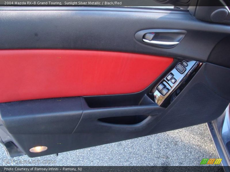 Sunlight Silver Metallic / Black/Red 2004 Mazda RX-8 Grand Touring