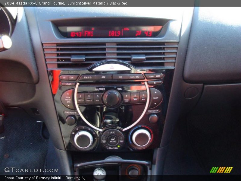 Sunlight Silver Metallic / Black/Red 2004 Mazda RX-8 Grand Touring