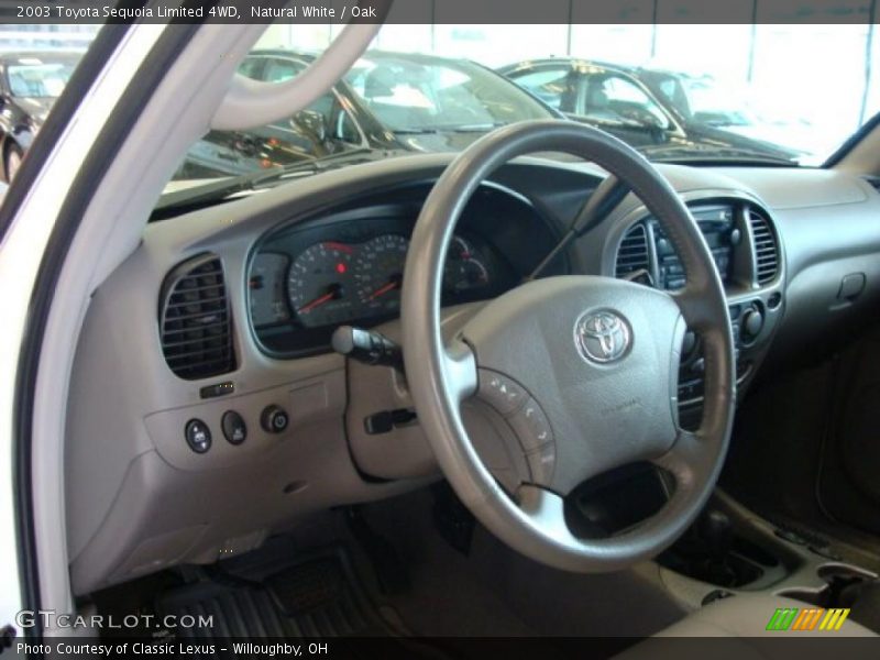 Natural White / Oak 2003 Toyota Sequoia Limited 4WD
