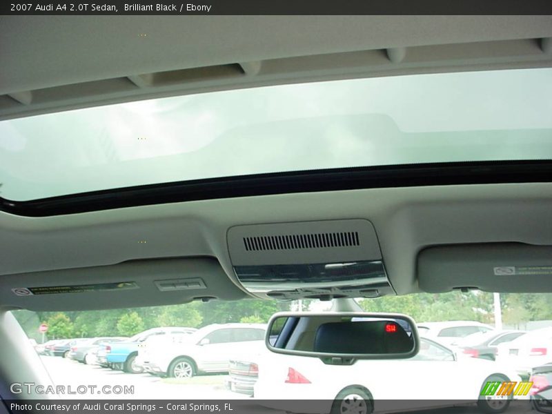 Brilliant Black / Ebony 2007 Audi A4 2.0T Sedan