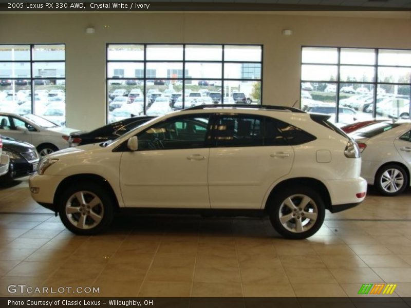 Crystal White / Ivory 2005 Lexus RX 330 AWD
