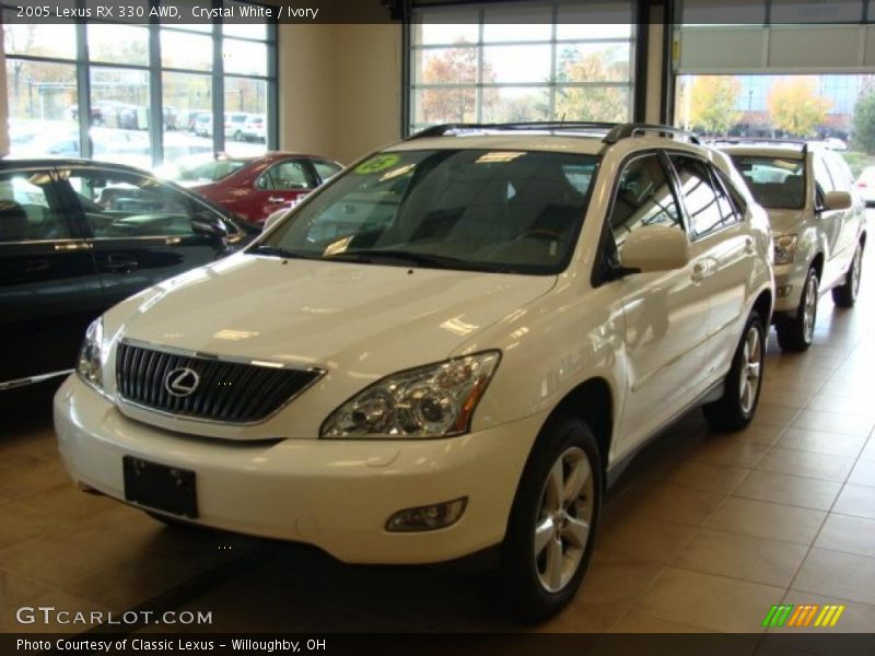 Crystal White / Ivory 2005 Lexus RX 330 AWD