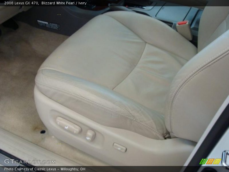Blizzard White Pearl / Ivory 2008 Lexus GX 470
