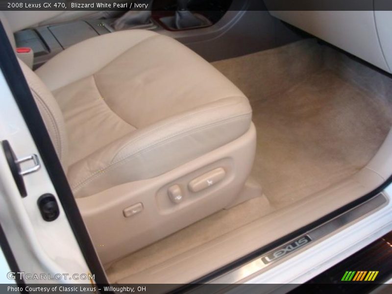 Blizzard White Pearl / Ivory 2008 Lexus GX 470