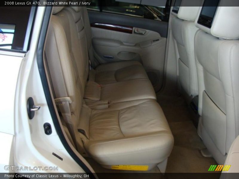 Blizzard White Pearl / Ivory 2008 Lexus GX 470