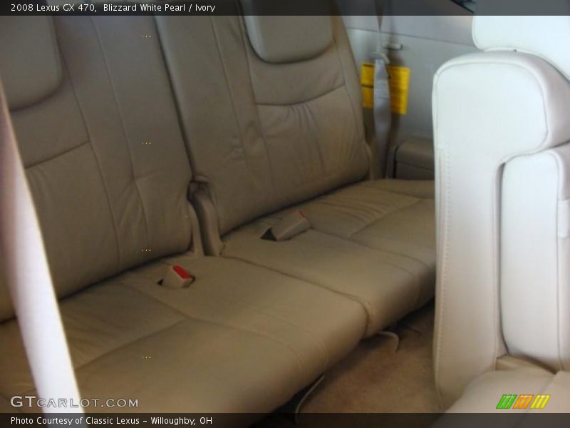 Blizzard White Pearl / Ivory 2008 Lexus GX 470