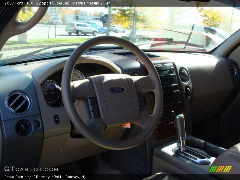 Redfire Metallic / Tan 2007 Ford F150 FX2 Sport SuperCab