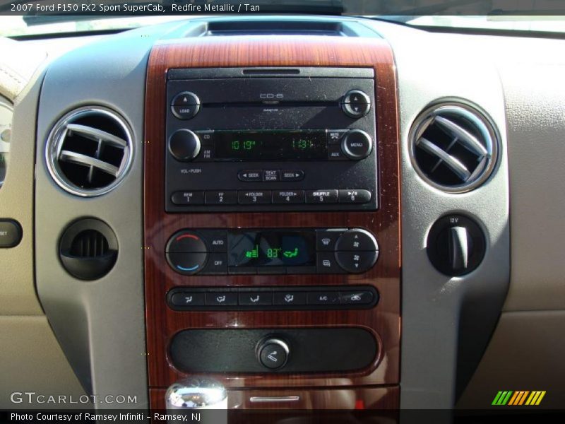 Redfire Metallic / Tan 2007 Ford F150 FX2 Sport SuperCab