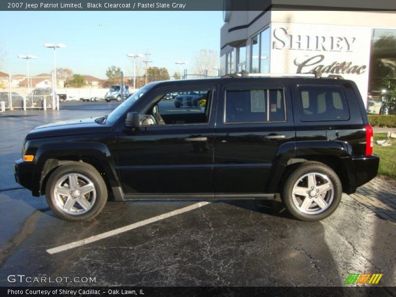 Black Clearcoat / Pastel Slate Gray 2007 Jeep Patriot Limited