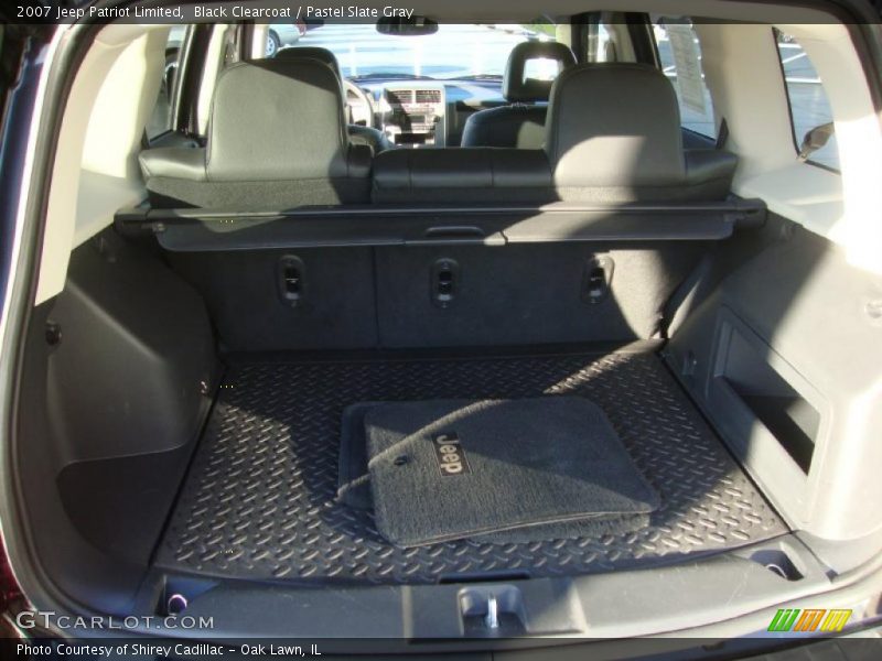 Black Clearcoat / Pastel Slate Gray 2007 Jeep Patriot Limited