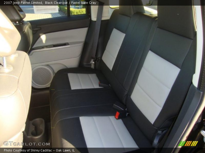 Black Clearcoat / Pastel Slate Gray 2007 Jeep Patriot Limited