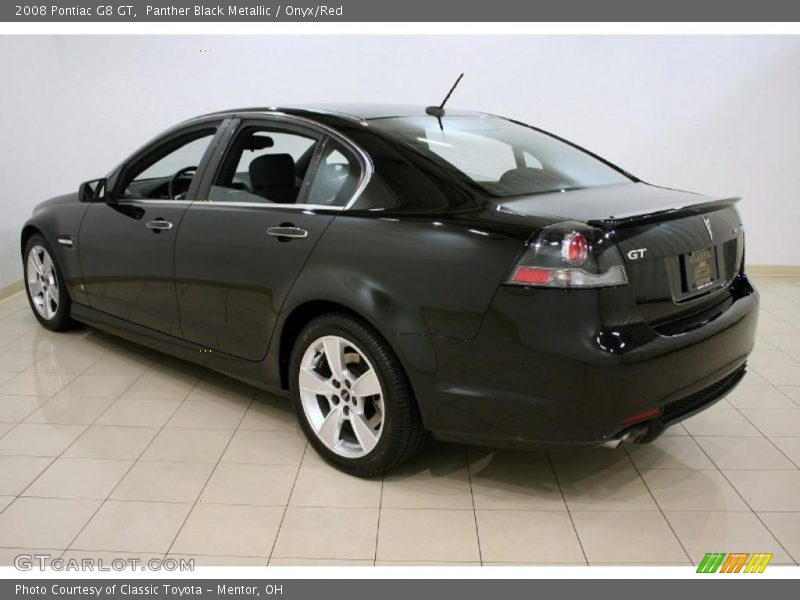  2008 G8 GT Panther Black Metallic