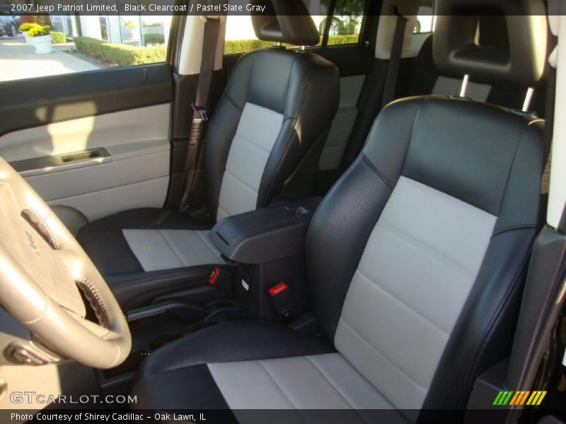 Black Clearcoat / Pastel Slate Gray 2007 Jeep Patriot Limited