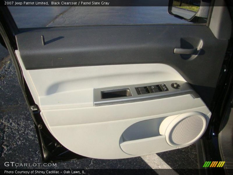 Black Clearcoat / Pastel Slate Gray 2007 Jeep Patriot Limited