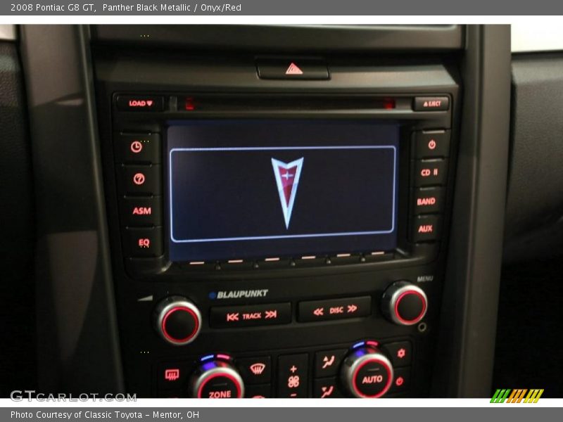 Controls of 2008 G8 GT