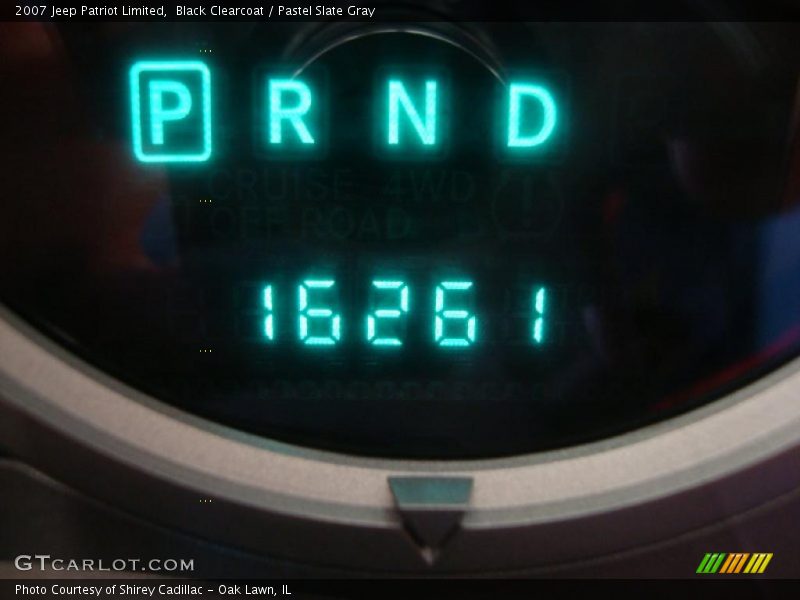 Black Clearcoat / Pastel Slate Gray 2007 Jeep Patriot Limited