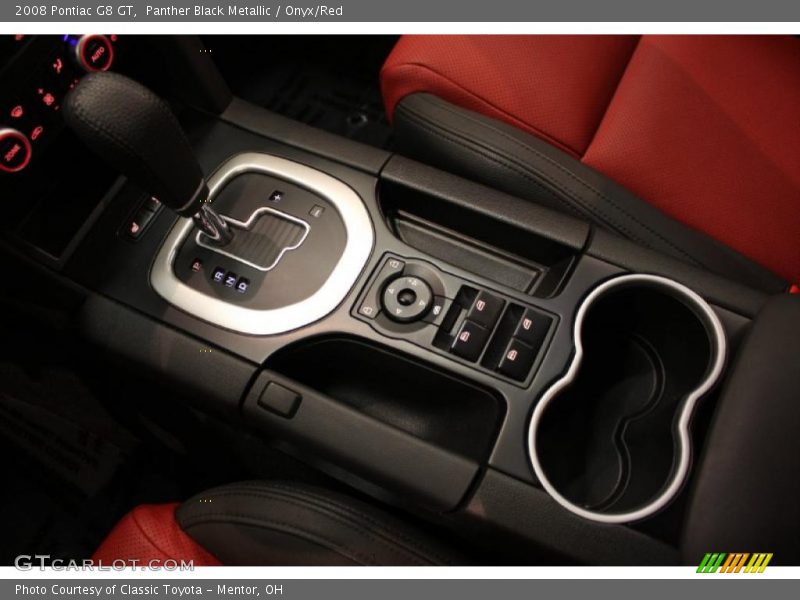 Controls of 2008 G8 GT