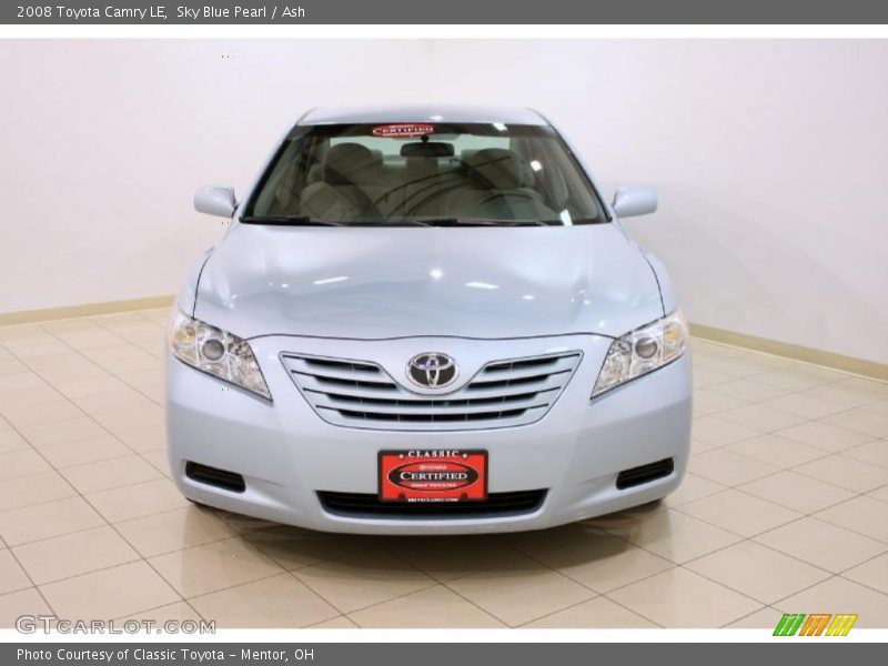 Sky Blue Pearl / Ash 2008 Toyota Camry LE