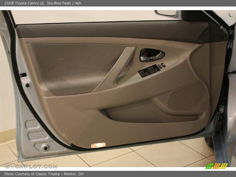 Sky Blue Pearl / Ash 2008 Toyota Camry LE