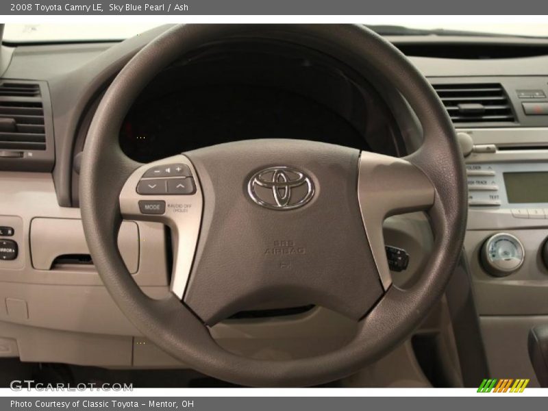 Sky Blue Pearl / Ash 2008 Toyota Camry LE