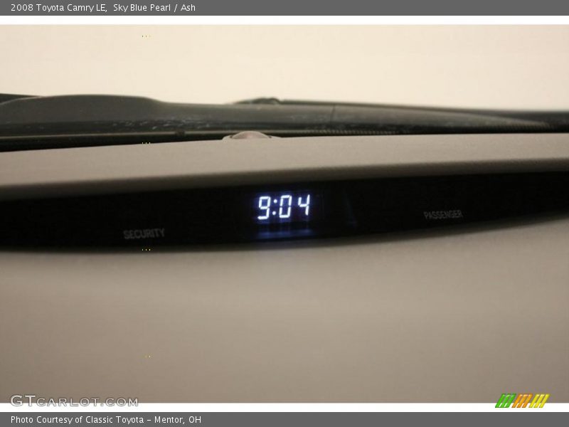 Sky Blue Pearl / Ash 2008 Toyota Camry LE