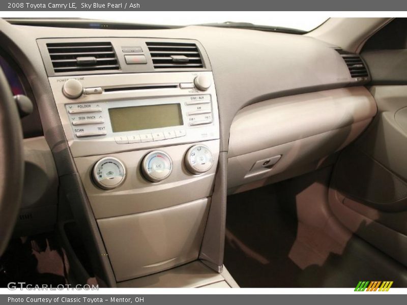 Sky Blue Pearl / Ash 2008 Toyota Camry LE