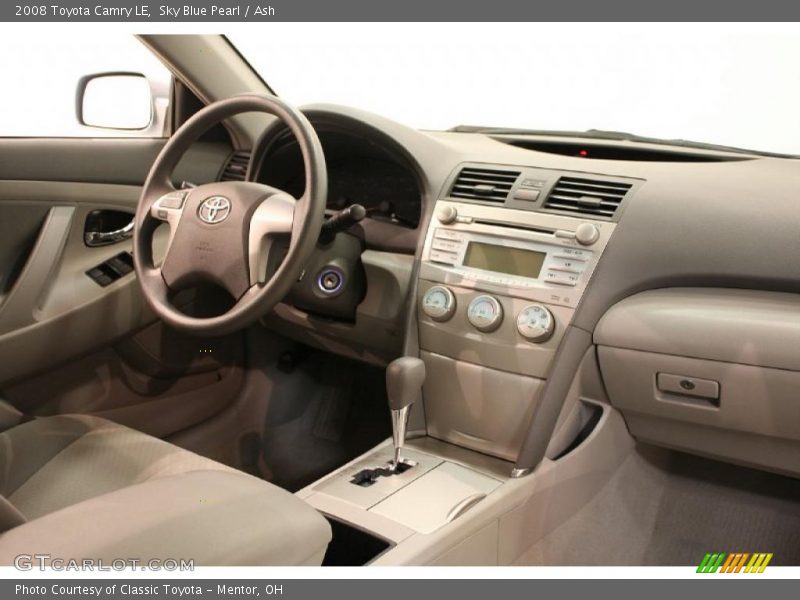 Sky Blue Pearl / Ash 2008 Toyota Camry LE