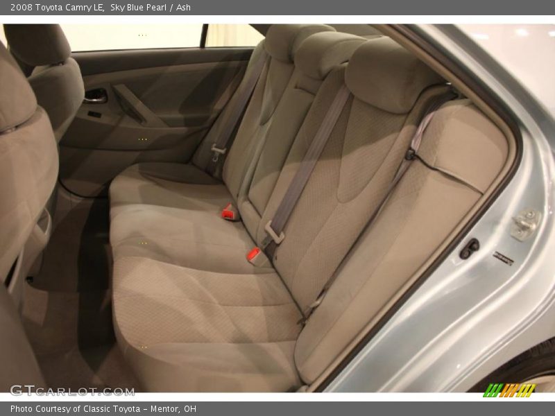 Sky Blue Pearl / Ash 2008 Toyota Camry LE