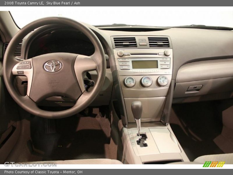 Sky Blue Pearl / Ash 2008 Toyota Camry LE