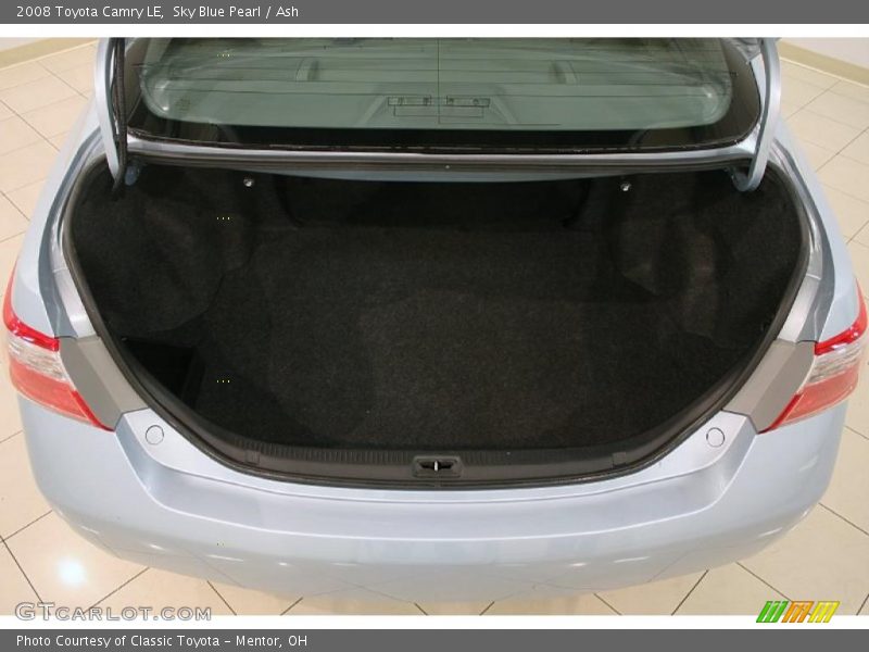 Sky Blue Pearl / Ash 2008 Toyota Camry LE