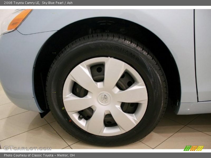 Sky Blue Pearl / Ash 2008 Toyota Camry LE