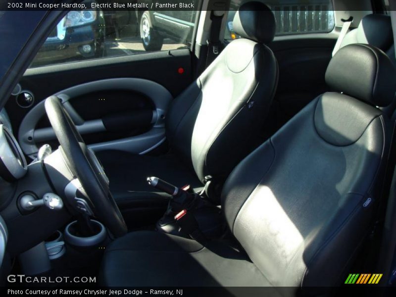 2002 Cooper Hardtop Panther Black Interior