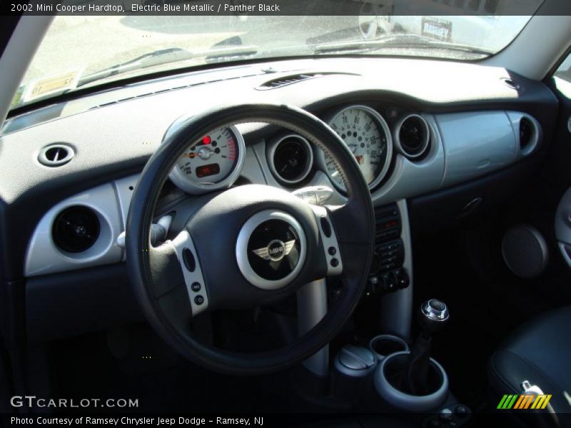 Dashboard of 2002 Cooper Hardtop